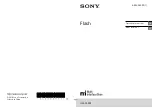 Sony HVL-F32M Operating Instructions Manual preview