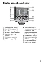 Предварительный просмотр 9 страницы Sony HVL-F42AM - Hot-shoe clip-on Flash Operating Instructions Manual