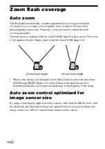 Предварительный просмотр 22 страницы Sony HVL-F42AM - Hot-shoe clip-on Flash Operating Instructions Manual