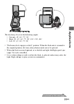 Предварительный просмотр 29 страницы Sony HVL-F42AM - Hot-shoe clip-on Flash Operating Instructions Manual