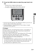 Предварительный просмотр 33 страницы Sony HVL-F42AM - Hot-shoe clip-on Flash Operating Instructions Manual