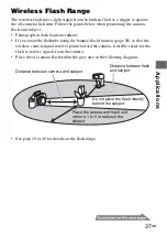 Предварительный просмотр 37 страницы Sony HVL-F42AM - Hot-shoe clip-on Flash Operating Instructions Manual