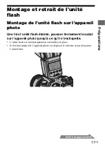 Предварительный просмотр 65 страницы Sony HVL-F42AM - Hot-shoe clip-on Flash Operating Instructions Manual