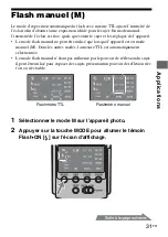 Предварительный просмотр 85 страницы Sony HVL-F42AM - Hot-shoe clip-on Flash Operating Instructions Manual