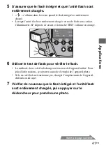 Предварительный просмотр 95 страницы Sony HVL-F42AM - Hot-shoe clip-on Flash Operating Instructions Manual