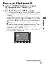 Предварительный просмотр 147 страницы Sony HVL-F42AM - Hot-shoe clip-on Flash Operating Instructions Manual