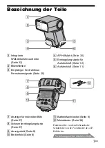 Предварительный просмотр 169 страницы Sony HVL-F42AM - Hot-shoe clip-on Flash Operating Instructions Manual