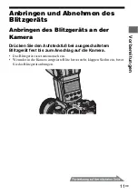 Предварительный просмотр 173 страницы Sony HVL-F42AM - Hot-shoe clip-on Flash Operating Instructions Manual