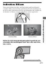 Предварительный просмотр 189 страницы Sony HVL-F42AM - Hot-shoe clip-on Flash Operating Instructions Manual