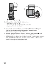 Предварительный просмотр 190 страницы Sony HVL-F42AM - Hot-shoe clip-on Flash Operating Instructions Manual