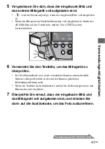 Предварительный просмотр 203 страницы Sony HVL-F42AM - Hot-shoe clip-on Flash Operating Instructions Manual