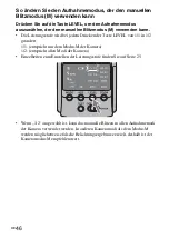 Предварительный просмотр 208 страницы Sony HVL-F42AM - Hot-shoe clip-on Flash Operating Instructions Manual