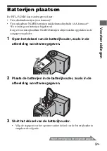 Предварительный просмотр 225 страницы Sony HVL-F42AM - Hot-shoe clip-on Flash Operating Instructions Manual