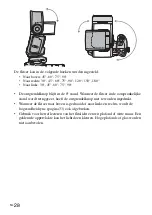 Предварительный просмотр 244 страницы Sony HVL-F42AM - Hot-shoe clip-on Flash Operating Instructions Manual