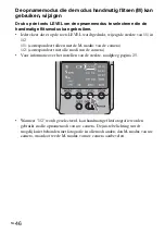 Предварительный просмотр 262 страницы Sony HVL-F42AM - Hot-shoe clip-on Flash Operating Instructions Manual