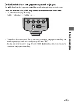 Предварительный просмотр 263 страницы Sony HVL-F42AM - Hot-shoe clip-on Flash Operating Instructions Manual