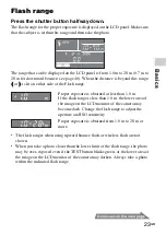 Предварительный просмотр 23 страницы Sony HVL-F43M Operating Instructions Manual