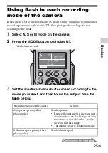 Предварительный просмотр 25 страницы Sony HVL-F43M Operating Instructions Manual