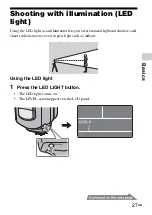 Предварительный просмотр 27 страницы Sony HVL-F43M Operating Instructions Manual