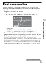 Предварительный просмотр 33 страницы Sony HVL-F43M Operating Instructions Manual