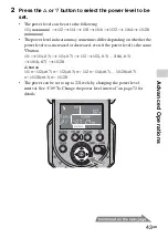 Предварительный просмотр 43 страницы Sony HVL-F43M Operating Instructions Manual