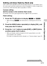 Предварительный просмотр 57 страницы Sony HVL-F43M Operating Instructions Manual