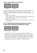 Предварительный просмотр 70 страницы Sony HVL-F43M Operating Instructions Manual