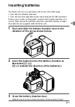 Предварительный просмотр 13 страницы Sony HVL-F45RM Operating Instructions Manual