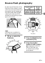 Предварительный просмотр 47 страницы Sony HVL-F45RM Operating Instructions Manual