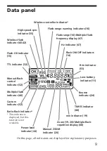 Предварительный просмотр 9 страницы Sony HVL-F56AM Operating Instructions Manual