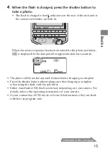 Предварительный просмотр 15 страницы Sony HVL-F56AM Operating Instructions Manual