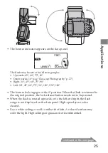 Предварительный просмотр 25 страницы Sony HVL-F56AM Operating Instructions Manual