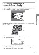 Предварительный просмотр 27 страницы Sony HVL-F56AM Operating Instructions Manual