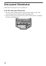 Предварительный просмотр 28 страницы Sony HVL-F56AM Operating Instructions Manual