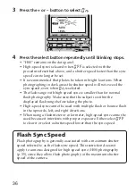 Предварительный просмотр 36 страницы Sony HVL-F56AM Operating Instructions Manual