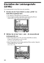 Предварительный просмотр 164 страницы Sony HVL-F56AM Operating Instructions Manual