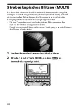 Предварительный просмотр 166 страницы Sony HVL-F56AM Operating Instructions Manual