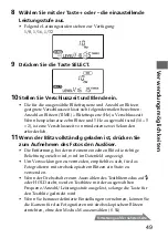 Предварительный просмотр 169 страницы Sony HVL-F56AM Operating Instructions Manual