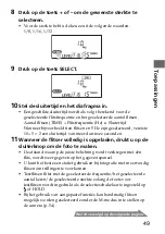 Предварительный просмотр 289 страницы Sony HVL-F56AM Operating Instructions Manual