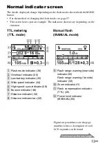 Предварительный просмотр 13 страницы Sony HVL-F60M Operating Instructions Manual