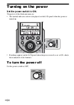 Предварительный просмотр 24 страницы Sony HVL-F60M Operating Instructions Manual