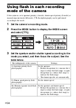 Предварительный просмотр 34 страницы Sony HVL-F60M Operating Instructions Manual