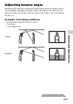 Предварительный просмотр 49 страницы Sony HVL-F60M Operating Instructions Manual