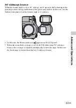 Предварительный просмотр 51 страницы Sony HVL-F60M Operating Instructions Manual