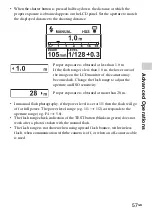 Предварительный просмотр 57 страницы Sony HVL-F60M Operating Instructions Manual