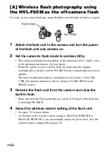 Предварительный просмотр 68 страницы Sony HVL-F60M Operating Instructions Manual