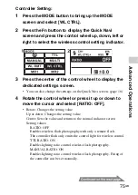 Предварительный просмотр 75 страницы Sony HVL-F60M Operating Instructions Manual