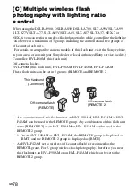 Предварительный просмотр 78 страницы Sony HVL-F60M Operating Instructions Manual