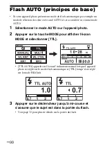 Предварительный просмотр 134 страницы Sony HVL-F60M Operating Instructions Manual