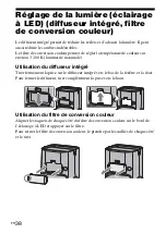 Предварительный просмотр 142 страницы Sony HVL-F60M Operating Instructions Manual